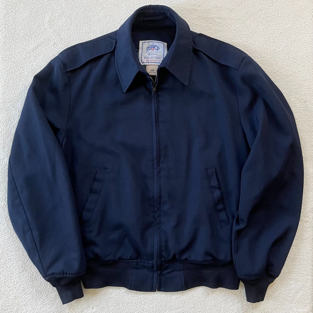 Official USAF Lightweight Service Jacket Men's Size 34 Blue Wool Blend‎ No Liner